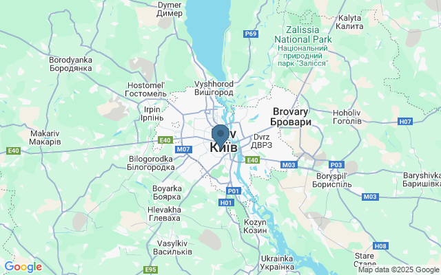 Kaart met locatie Openluchtmuseum Pirogovo